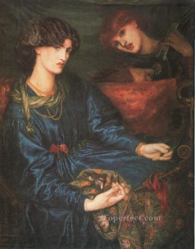 Mariana Pre Raphaelite Brotherhood Dante Gabriel Rossetti Oil Paintings